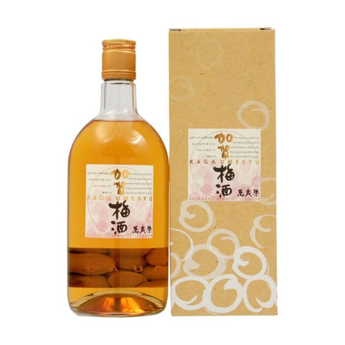 MANZAIRAKU KAGA UMESHU 1 - Umeshuthai 梅酒タイ ร้านขายเหล้าบ๊วย และเหล้าผลไม้