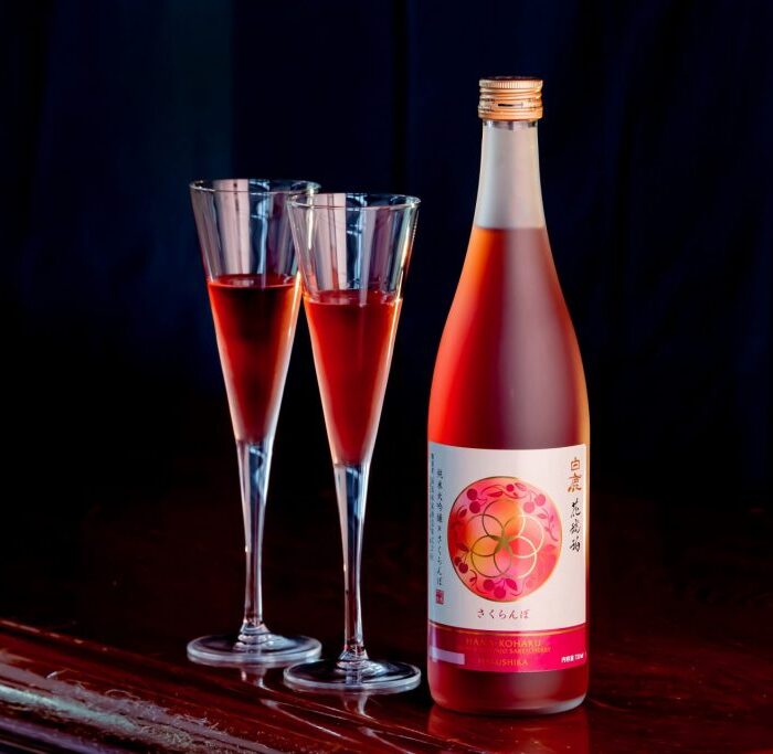 HANA KOHAKU CHERRY SAKE