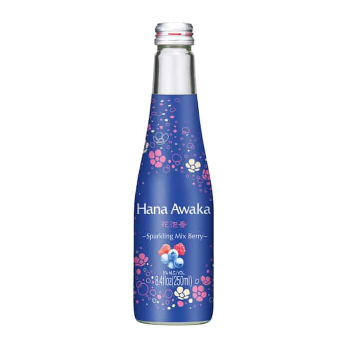 OZEKI HANA AWAKA SPARKLING MIX BERRY SAKE 1