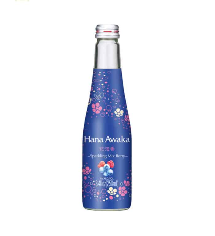 OZEKI HANA AWAKA SPARKLING MIX BERRY SAKE 1